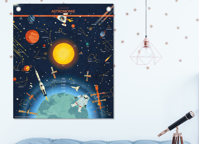 Poster - POSTER/ASTRONOMY - LES JOLIES PLANCHES