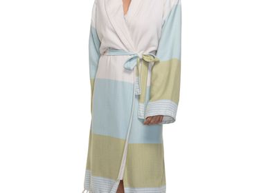Bath towels - BATHROBE TERRY LINED COTTON  - LALAY