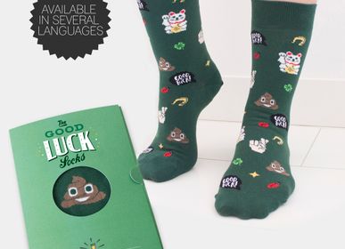 Cadeaux - Les chaussettes Bonne Chance. - DESIGNER SOUVENIRS