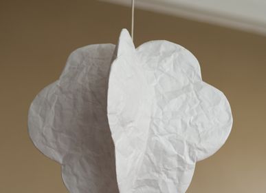Decorative objects - Tyvek lamp: Cloud, Flower, or Leprechaun - PA DESIGN