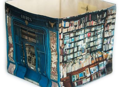 Caskets and boxes - Storage box Bookstore "Le pont traversé" - MARON BOUILLIE