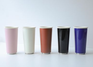 Tasses et mugs - Mug en émail sur acier inoxydable (350ml) - JIA