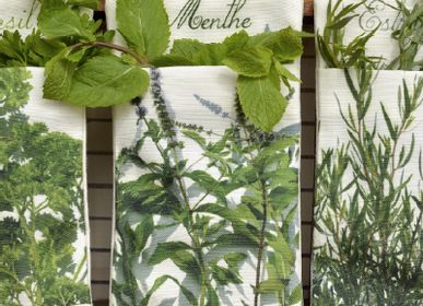 Outdoor decorative accessories - Herbs wall Pouches - MARON BOUILLIE