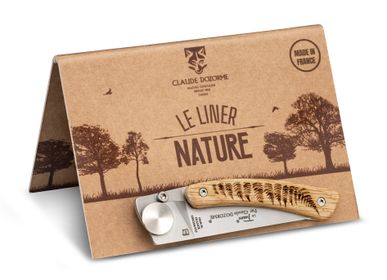 Cadeaux - Couteau de poche Liner Thiers® Nature - CLAUDE DOZORME