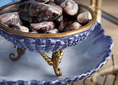 Decorative objects - Blue porcelain bowl - G & C INTERIORS A/S