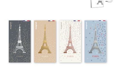 Decorative objects - Stainless steel magnet - Eiffel Tower - TOUT SIMPLEMENT,