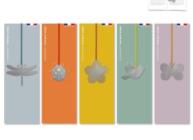 Design objects - Stainless steel bookmark - Nature. - TOUT SIMPLEMENT,
