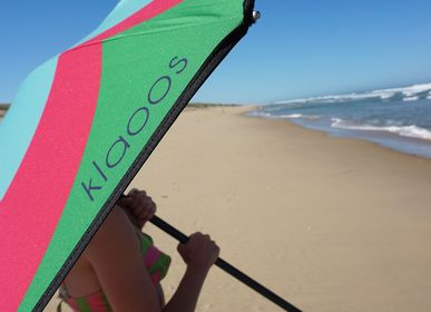Objets design - Parasol de plage - Pop-grass rose azur - Klaoos - - KLAOOS