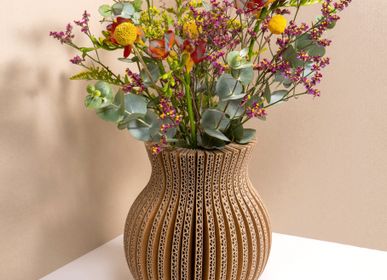 Vases - Vase en carton recyclé / cache-cache. - TOUT SIMPLEMENT,