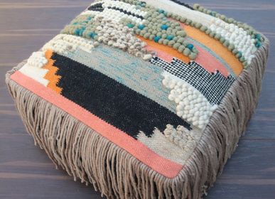 Fabric cushions - Lana Floor Cushion  - MEEM RUGS