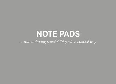 Stationery - Note pads - RAUMGESTALT