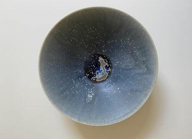 Céramique - Coupe porcelaine collection gallaxy - MARTINE MIKAELOFF