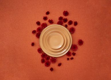 Assiettes au quotidien - Apricot assiettes en porcelaine - PORCEL
