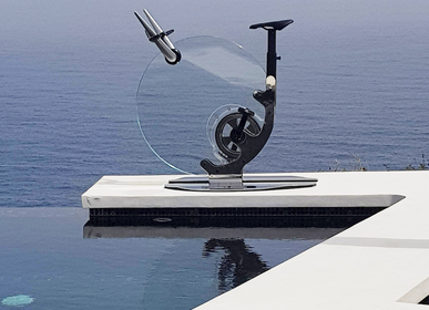 Design objects - Teckell Ciclotte Chrome / Black - TECKELL