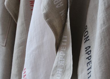 Torchons textile - TORCHONS INSCRIPTIONS TISSEES - CHARVET EDITIONS