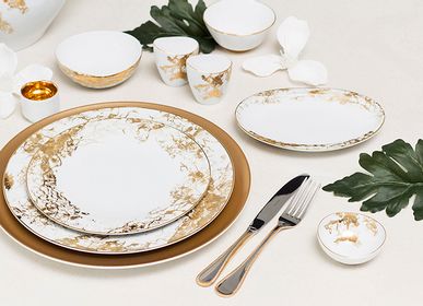 Formal plates - Belle Époque porcelain plates - PORCEL