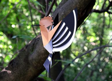 Objets design - Objets décoratifs Paper Bird - Upupa Epops - PLEGO
