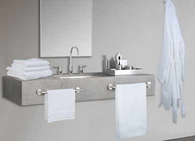 Other bath linens - NUACOTTON SILVER TOWEL SET AND BATHROBE - NUACOTTON