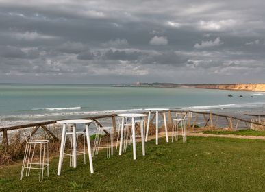 Lawn chairs - MENORCA Stool - ISIMAR