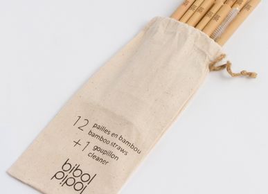 Verres - Pailles en bambou HUT - BIBOL