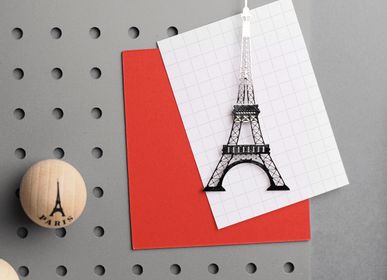 Decorative objects - Eiffel Tower stainless steel magnet - TOUT SIMPLEMENT,