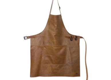 Barbecues - BBQ Style Aprons | Vintage Leather (Full Grain) - DUTCHDELUXES