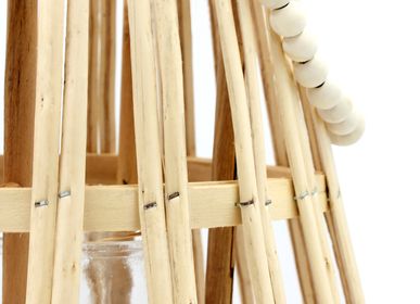 Objets de décoration - Lanternes en bambou naturel - WAX DESIGN - BARCELONA