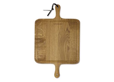 Barbecues - BBQ Board XL Square | Smoked Oak - DUTCHDELUXES