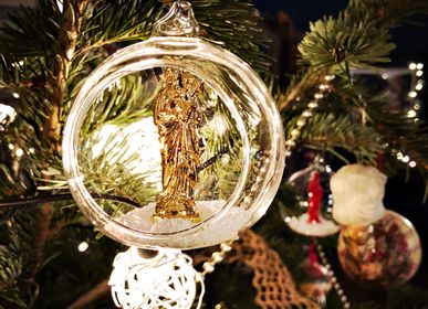 Guirlandes et boules de Noël - Boules de Noël - J'AI VU LA VIERGE