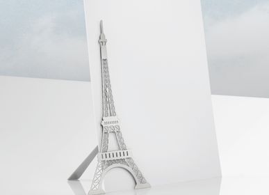 Stationery - Magnetic stainless steel photo stand - Eiffel Tower. - TOUT SIMPLEMENT,