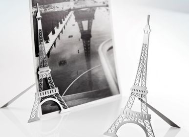 Stationery - Magnetic stainless steel photo stand - Eiffel Tower - TOUT SIMPLEMENT,
