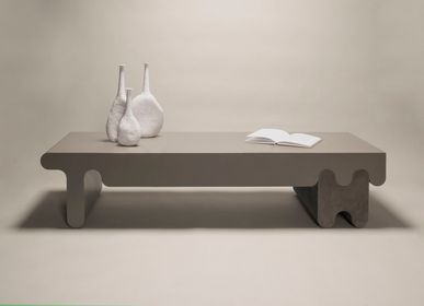 Objets design - OSSICLE TABLES ET CONSOLES EN CUIR - GIOBAGNARA