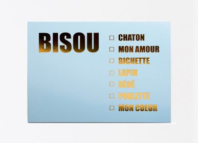 Stationery - Greeting card BISOU CHATON - FÉLICIE AUSSI