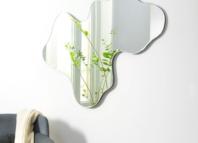 Mirrors - MONOLOG, "free shape" sustainable mirror - GLASS VARIATIONS