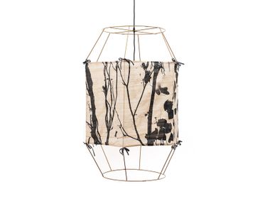 Design objects - Lamp Hexagonal Big Botanic Silk - TRACES OF ME