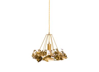 Objets design - Lamp Tipy Gold Mini Gold Roses - TRACES OF ME