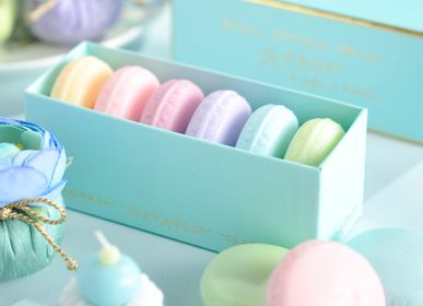 Customizable objects - Box of 6 macaroons soaps - ATELIER CATHERINE MASSON