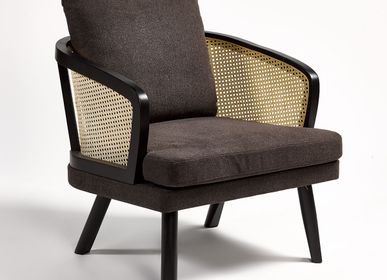 Lounge chairs for hospitalities & contracts - ARMCHAIR OMERO-1 - CRISAL DECORACIÓN