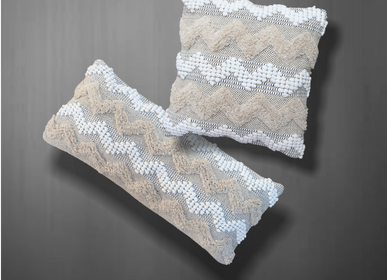 Fabric cushions - Bestseller Zig-Zag Cushion Cover - MEEM RUGS