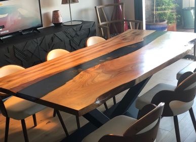 Dining Tables - Table - The inspiration of a blue from the Cévennes - JIMMY ARTWOOD