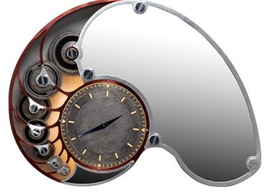 Objets design - Horloge Nautilus - VENZON LIGHTING & OBJECTS