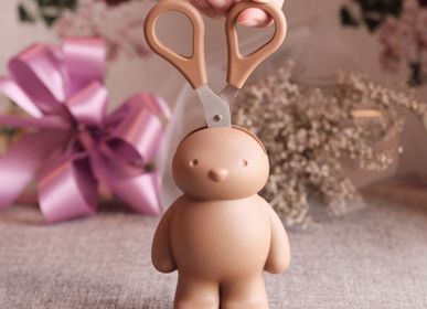 Cadeaux - Ciseaux de lapin et porte-clip : Collection de papeterie - QUALY DESIGN OFFICIAL