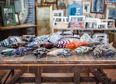 Verre d'art - Poissons en verre - ALL'ORIGINE