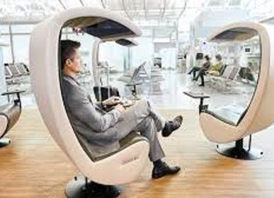 Solutions acoustiques - Fauteuil rotatif - Silence Sound Center - EVAVAARADESIGN