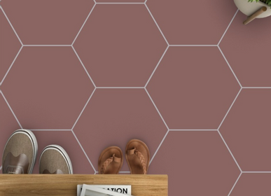 Cement tiles - Carodeco Uni Hexagon Cement Tile - ETOFFE.COM