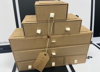 Storage boxes - Recyclable Kraft Paper Storage Box - SHUN SUM GROUP LTD.