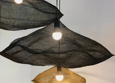 Suspensions - Suspension NUAGE métal noir Diamètre 80cm - FLOATING HOUSE COLLECTION