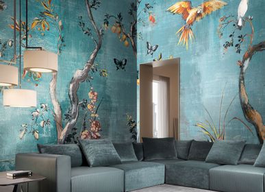 Wallpaper - Ibis Birds Scenic Wallpaper - LA MAISON MURAEM