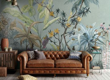 Wallpaper - Polly Luxury Botanical Wallpaper - LA MAISON MURAEM
