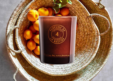 Candles - [ Tangerine peel ]  Scented candle - PARFUMS DE LA BASTIDE